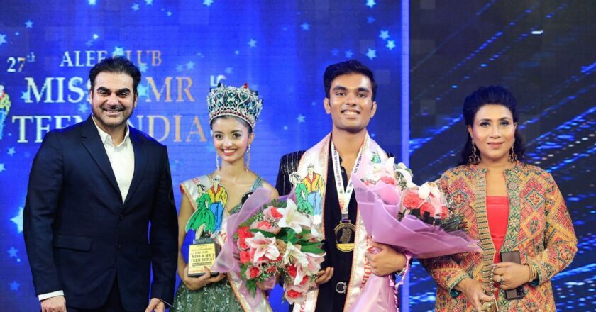 Miss Teen India 2025 Mishty Gadhwal & Mr Teen India 2025 Raghav Sarraf Crowned at Alee Club Grand Finale in Delhi