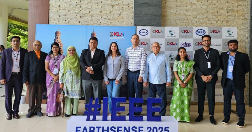 KLH Aziz Nagar Becomes Hub for Next-Gen AI and Geoscience Research at EarthSense 2025