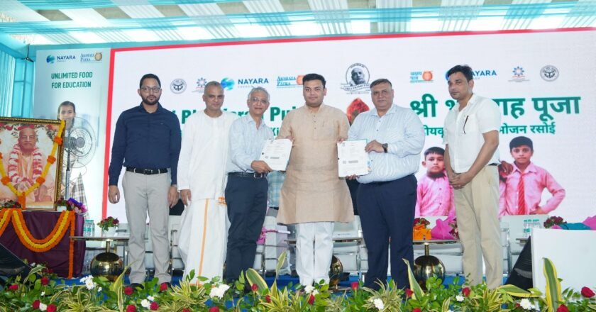 Nayara Energy and Akshaya Patra Redefine School Nutrition with a Landmark Kitchen in Kanpur