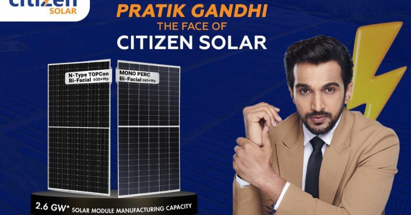 Citizen Solar Brings Pratik Gandhi Onboard as Brand Ambassador, Making Clean Energy a More Relatable Story