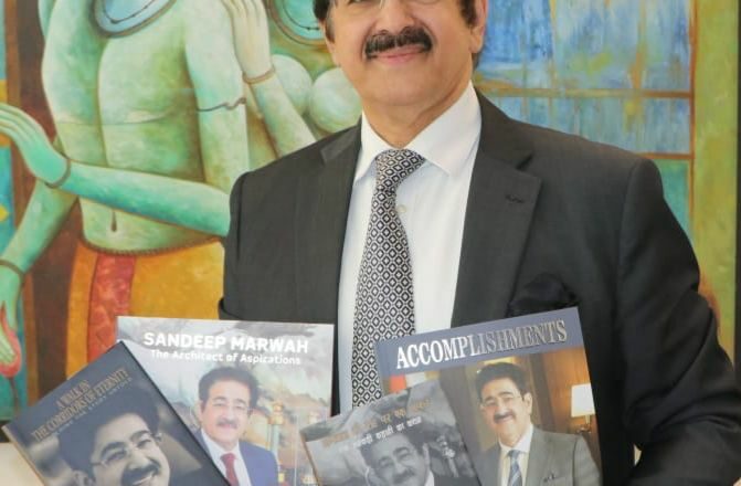 A New World Record for Dr. Sandeep Marwah on Book Release