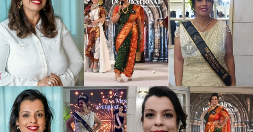 “Reshma Vaibhav Raute Crowned Mrs. International Woman of Substance Beauty with Brains 2024 in Dubai”