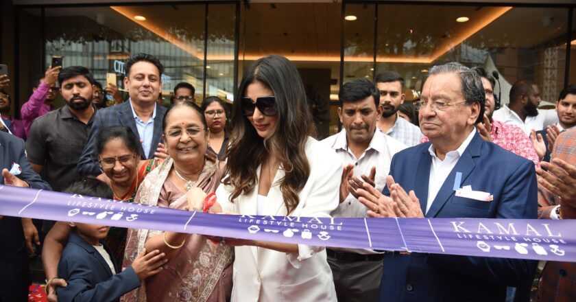 Bollywood Actress Mouni Roy Grand launched of Kamal Lifestyle House by Kamal Watch Co. At Hitech City