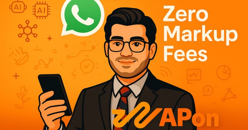 WAPon Ushers in a New Era of Business Messaging with Zero Markup Fees and AI-Powered Solutions