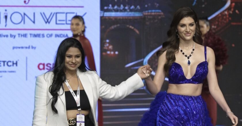 House of Aanchal Unveils ‘Threads of Eternity’ with Elnaaz Norouzi at Bombay Times Fashion Week 2025