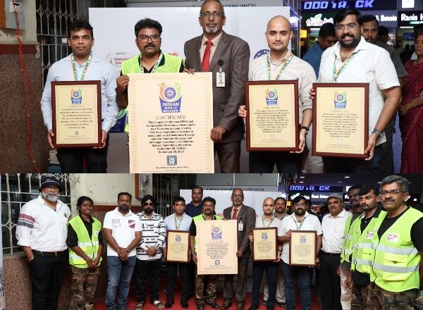 First Heart Foundations Network Sets World Record for Longest CPR Marathon Certified by Indian Book of Records