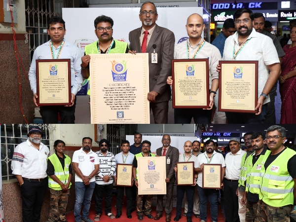 #IndianBookOfRecords #Pulse30 #WorldHeartDay2025 #CPRAwareness #FirstHeartFoundationsNetwork #SaveLives #CoimbatoreCares