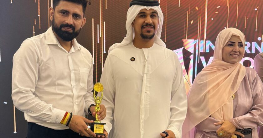 Kulvant Baliyan Honored at International Visionaries Summit in Dubai for Elevating Indian Volleyball Globally