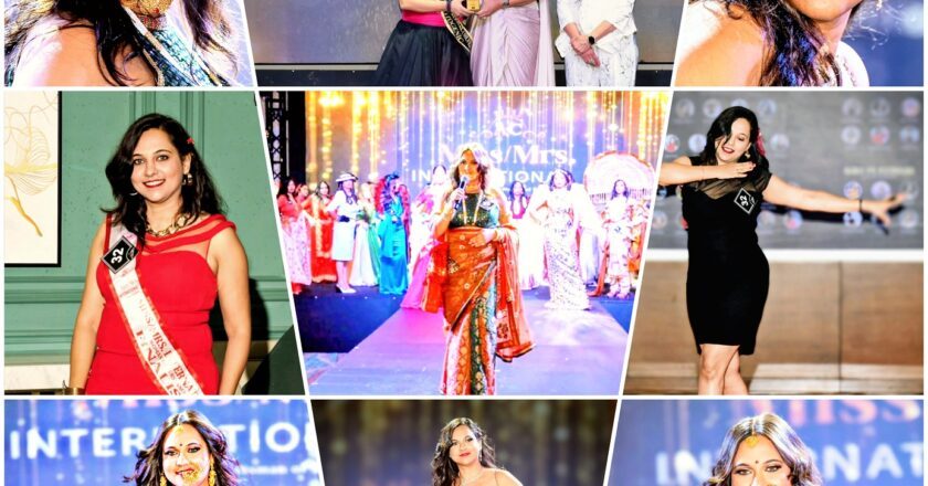 Mrs. International Photogenic Title Awarded to Mrs. Komal Joshi