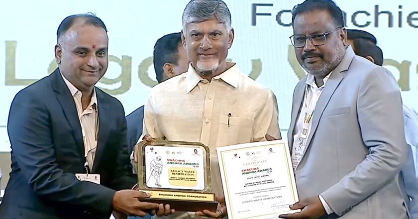 Zigma Global Environ Solutions Honoured with the Swachh Andhra Award 2025 for Excellence in Legacy Waste Management