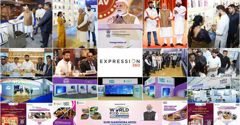 Expression 360 Architects an Unforgettable Narrative of Innovation and Heritage at World Food India 2025