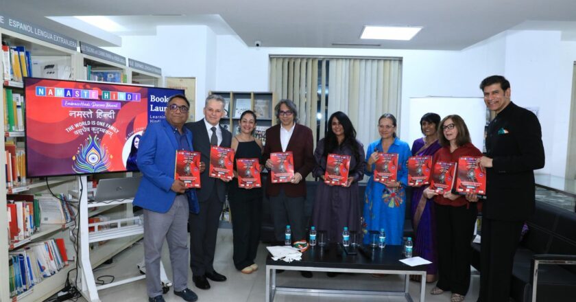 Global Launch of Namaste Hindi Part-1: A Revolutionary Manual to learn Hindi for Non-Native speakers
