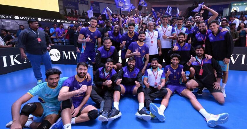 PVL 2025 Season 4 (Match 35): Goa Guardians advance to semi-finals as Delhi Toofans triumph over Kolkata Thunderbolts in five-set thriller