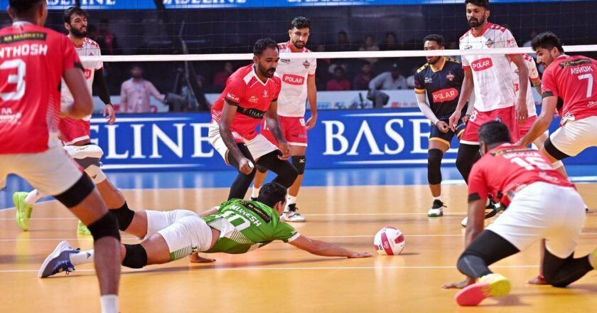 PVL 2025: Season 4 ( Match 25 )Calicut Heroes clinch first win, outplay Kolkata Thunderbolts 3–0