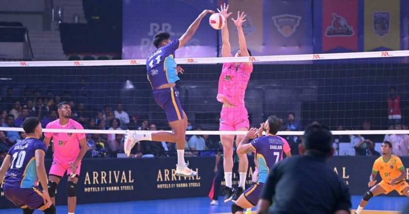 PVL 2025 Season 4 (Match 26): Chennai Blitz break into top four with commanding 3–0 win over Delhi Toofans