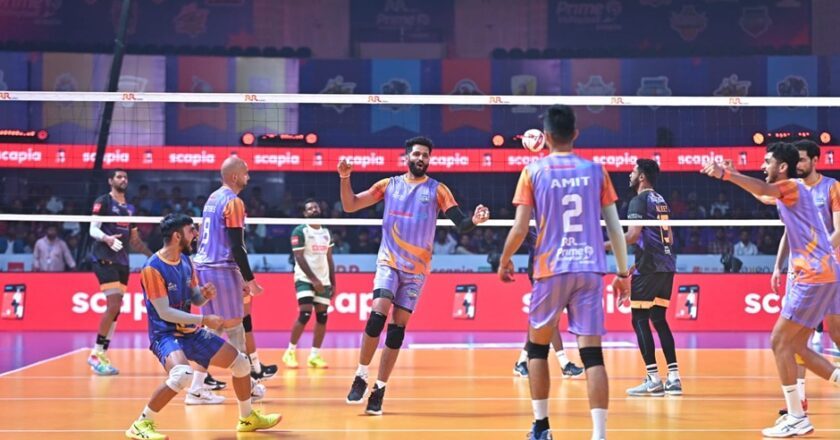 PVL 2025 Season 4 (Match 34): Mumbai Meteors triumph over Bengaluru Torpedoes to top the league table