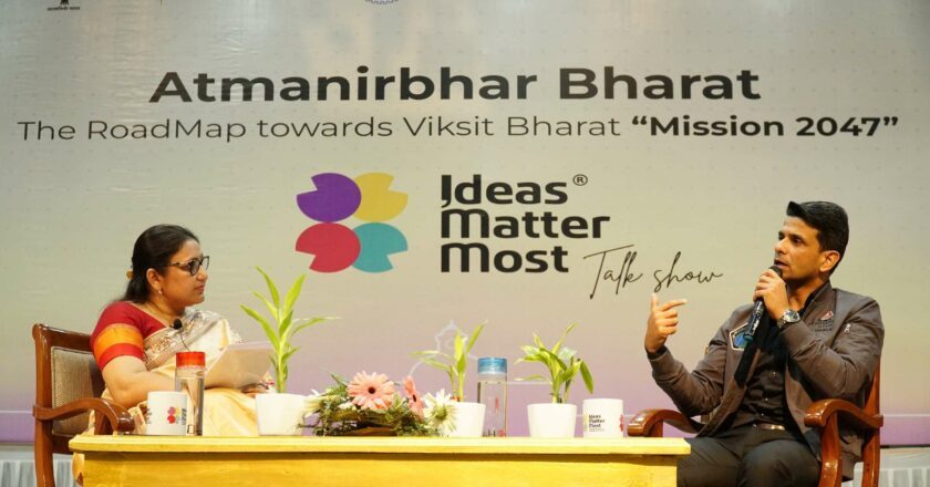 “Ideas Matter Most” the prestigious talk show Roars at IIT Roorkee — Astronaut Shubhanshu Shukla Inspires Youth to Dream Big, Build Bold, and Lead India to 2047
