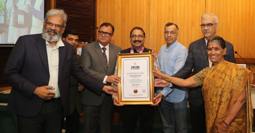 India Habitat Centre Honoured by World Book of Records, London for Promoting Sustainability, Cultural Exchange and Public Engagement