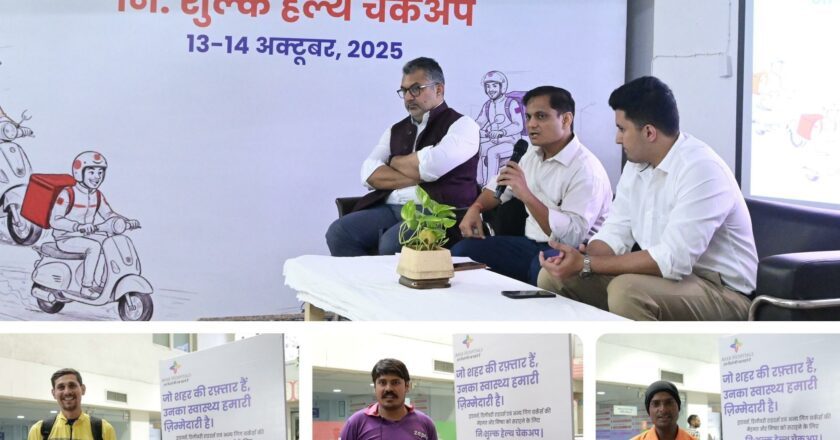 Over 550 Riders Benefit from Apex Hospitals’ “Shahar Ki Raftar” Diwali Health Checkup