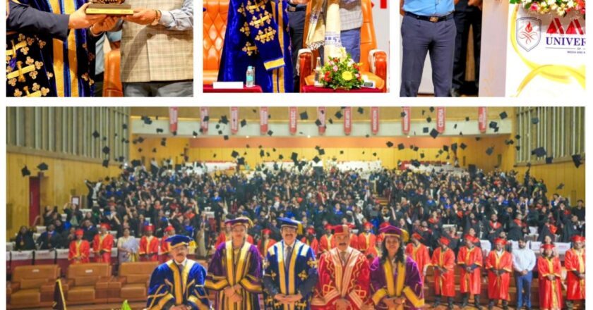 Governor H.E. Ramen Deka Presides Over a Grand and Global AAFT University Convocation 2025 at Raipur