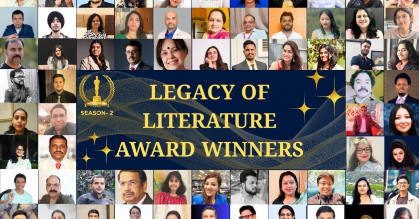 Legacy of Literature Award (Season 2) Winners Announced – The Literature Times