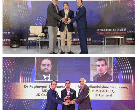 Singhania Brothers and Dr Chouksey win Indian Cement Review Awards 2025