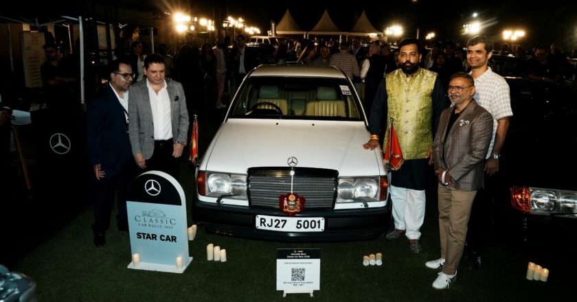 Rustomjee Group Partners with Mercedes-Benz India for a Celebration of Heritage and Craftsmanship at the Mercedes-Benz Classic Car Rally 2025
