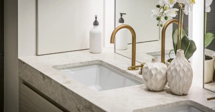 Designing Elegant Bathrooms with Premium Countertops