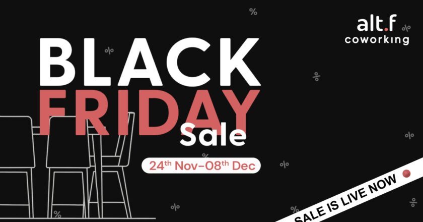 alt.f coworking Announces Unprecedented Black Friday Sale 2025 Offers