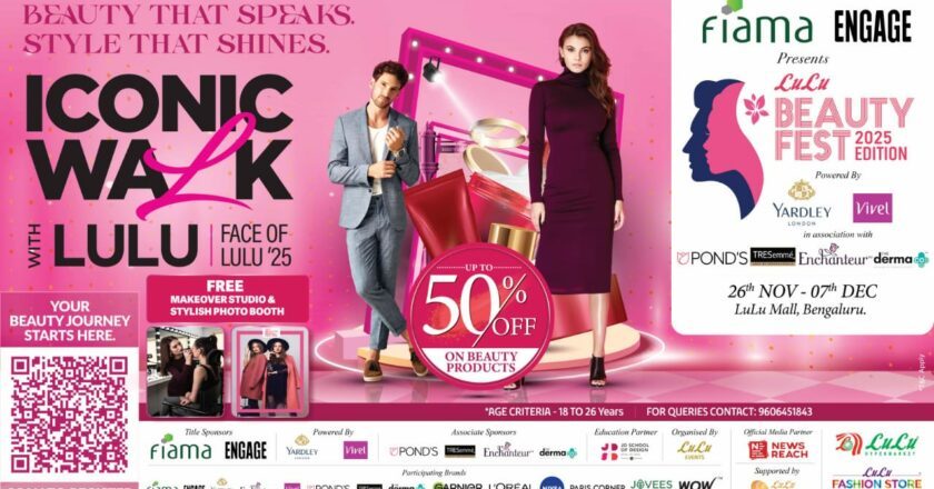LuLu Beauty Fest Bengaluru 2025 Set to Dazzle with Grander Scale, New Categories, and Star-Studded Lineup
