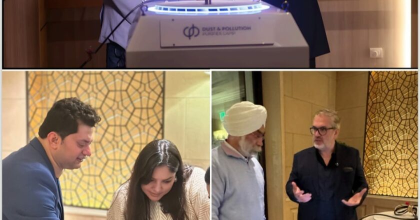 DP Purifier Lamp Brings German-Engineered Clean Air Tech to Delhi
