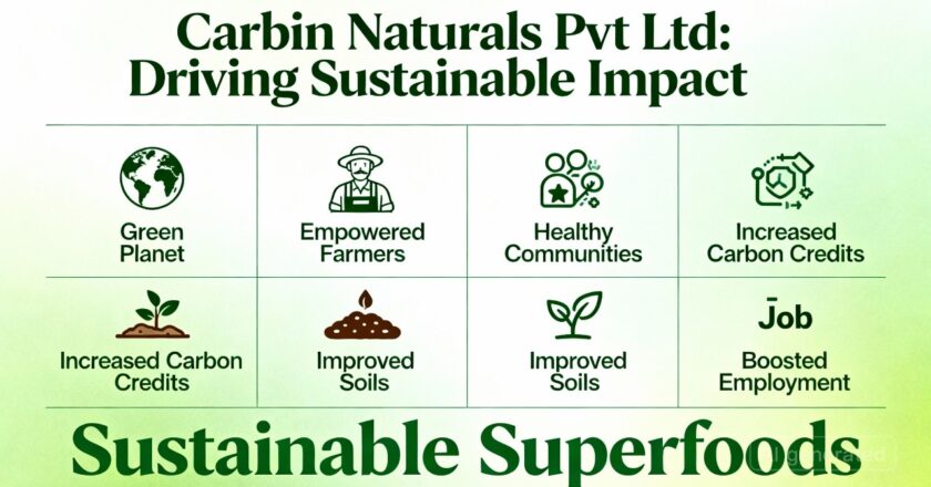 Carbin Naturals Pvt Ltd: Leading India’s Revolution in Organic Superfoods and Nature-Based Climate Solutions