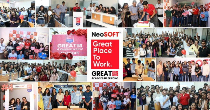 NeoSOFT Earns “Great Place to Work” Certification for the Fourth Consecutive Year