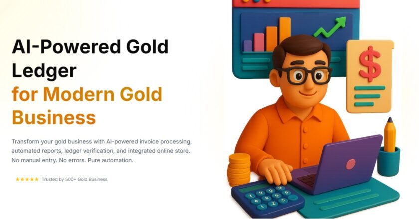SocioLedger Launches India’s Most Advanced AI ERP for Gold & Silver Jewellery Businesses, Saving 50% of Daily Workload