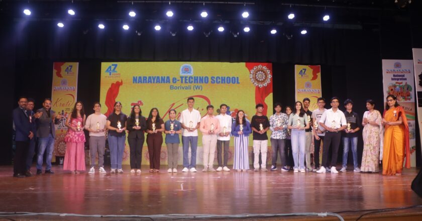 Narayana e-Techno School, Borivali hosted it’s 7th Annual Day “Kruti 2025-26 ” on 1st December 2025 at Prabhodankar Thackeray Auditorium in Borivali