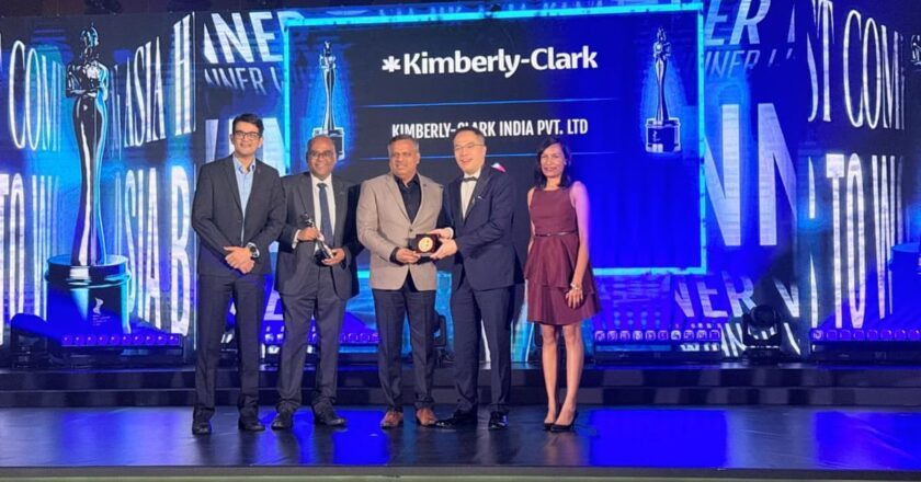 Kimberly-Clark India honoured among Asia’s Best Employers at the HR Asia Awards 2025