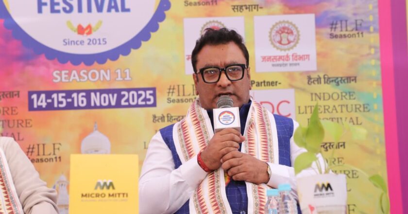 Anish Kanjilal Illuminates the Art of Writing at Indore Literature Festival 2025