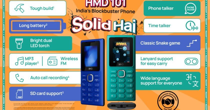 HMD Doubles Down on Affordable Featurephones Segment, Launches HMD 100 & HMD 101 to Capture Volume Leadership Crown
