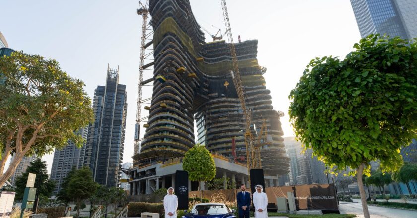 The Middle East’s Most Expensive Penthouse at Bugatti Residences by Binghatti Sold for 550M