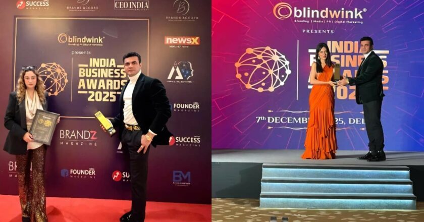 Invincible Us Infrastructure Pvt. Ltd. Honoured at India Business Awards 2025 in New Delhi