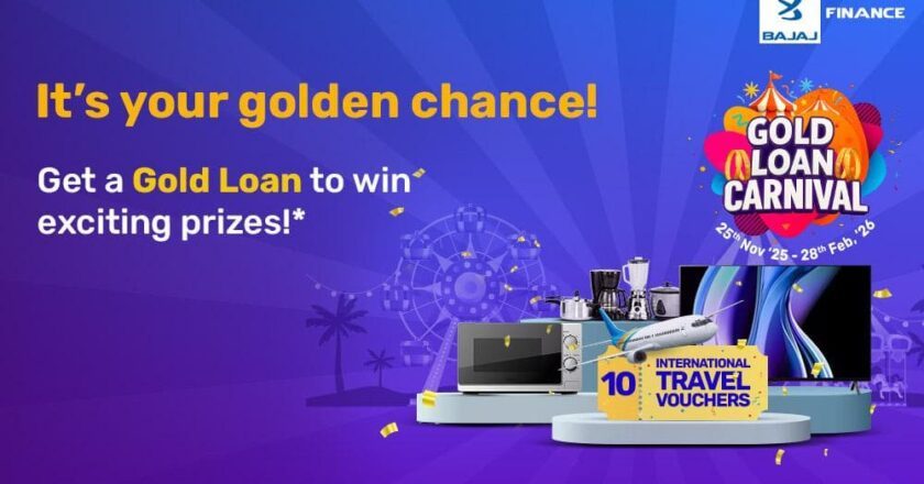 Gold Loan Carnival by Bajaj Finance combines quick funding with assured interest rate stability