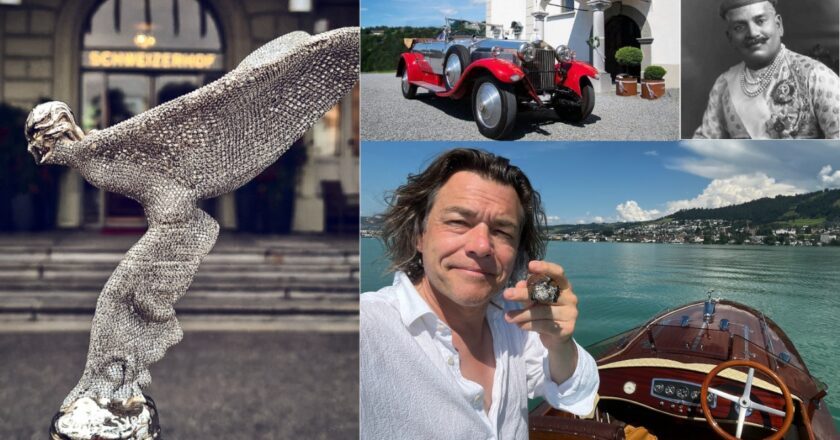 Indian Diamond Artistry Meets Automotive Heritage in a Maharaja-Owned 1927 Rolls-Royce Phantom