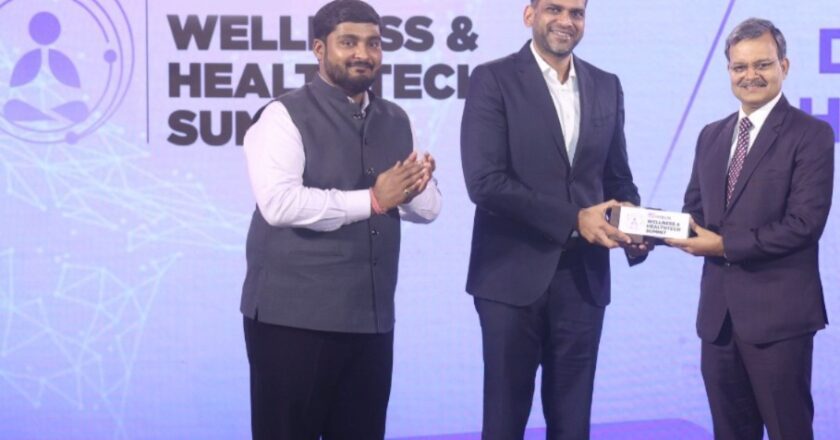 Ishant Agarwal Honoured for HR Visionary Leadership at Wellness and HealthTech Summit.