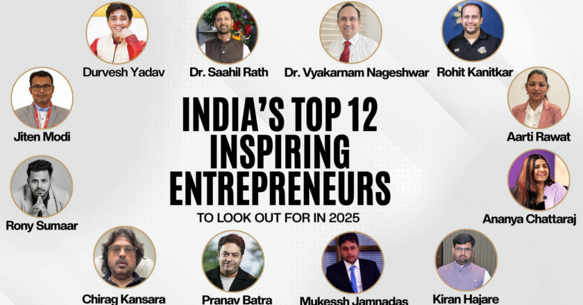 India’s Top 12 Inspiring Entrepreneurs to Look Out for In 2025