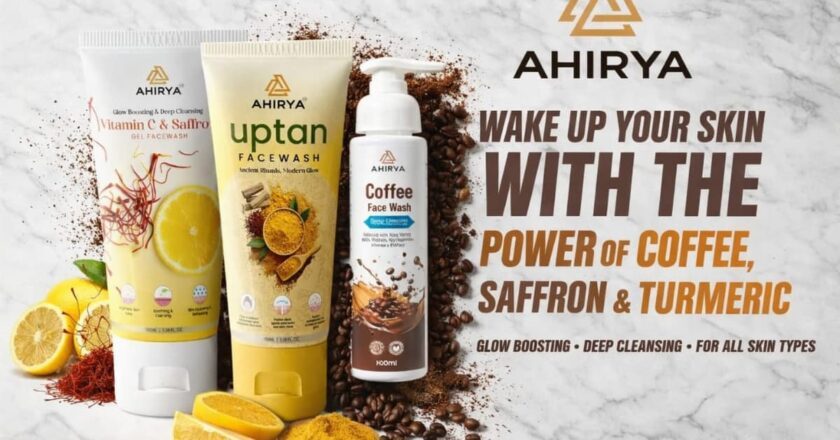 AHIRYA Expands Its Made-in-India Skincare Portfolio with Focus on Daily Cleansing Solutions.