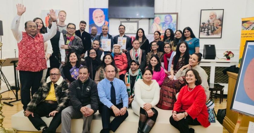 Indian Diaspora Voices in London: Sweta Mohanty and Partha Panda Lend Strong Support to the ‘Modi 3.0’ Art Exhibition