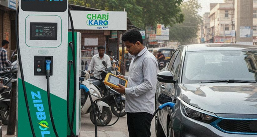 Zipbolt Unveils ZeFlash.App: AI-powered EV Battery Diagnostics at CharjKaro’s 100+ EV Charging Network, supported by MeiTY Startups RIIDL SVU–SAMRIDH Deeptech AI IoT Fund.