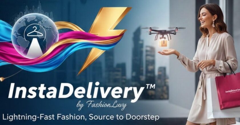 InstaDelivery™ by FashionLuvy – Lightning-Fast Fashion Delivery from Source to Doorstep