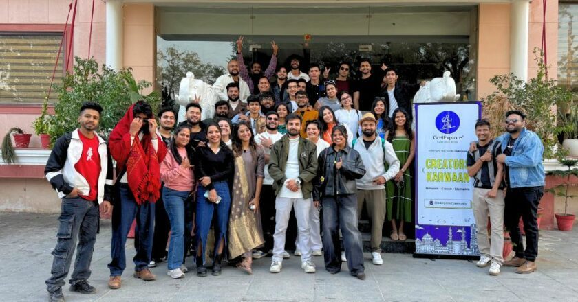 Go4Explore Community’s Creators Karwaan 1.0: A Curated FAM Trip for Travel Influencers to Taj Mahal