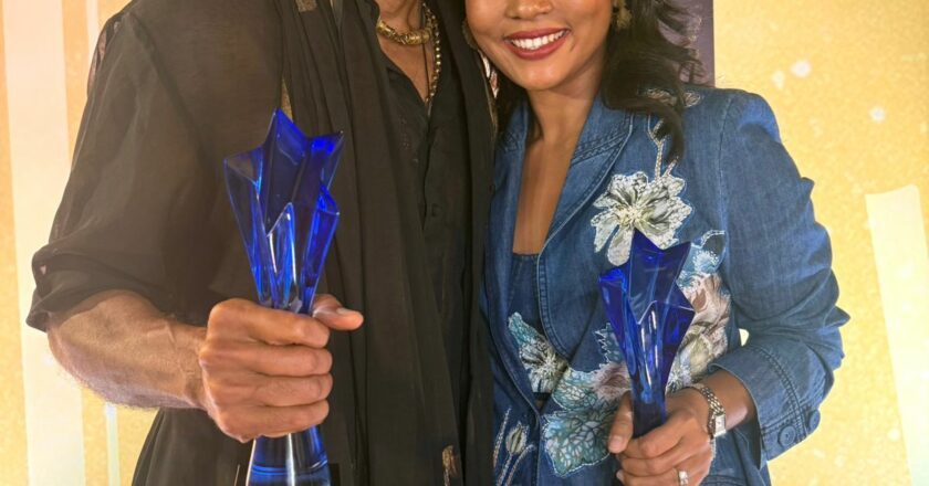 Milind Soman and Ankita Konwar honoured at NDTV Who’s Next 2025 as Fitness Icon of the Year and Millennial Fitness Icon